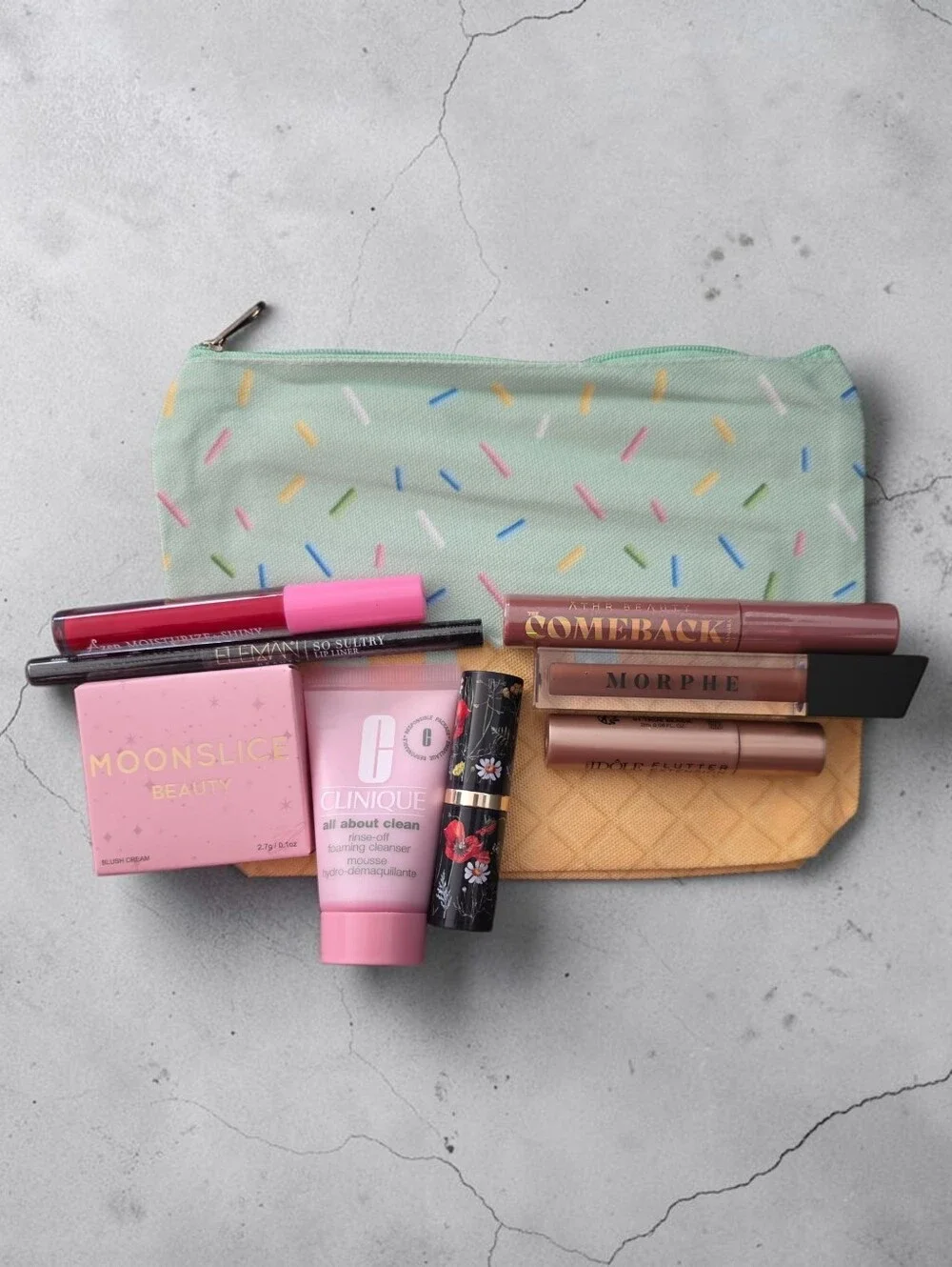 Clinique, MoonSlice Beautyand Many More Makeup Bundle With Pouch